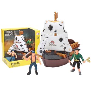 Πειρατικό Καράβι Μικρό & Πειρατές 19x19x12cm ToyMarkt 913548