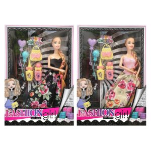 Κούκλα 29cm Fashion Μακρυά Κοτσίδα