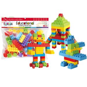 Μεγάλα Τουβλάκια σε Μεγάλο Σακουλάκι 31x27cm ToyMarkt 95424