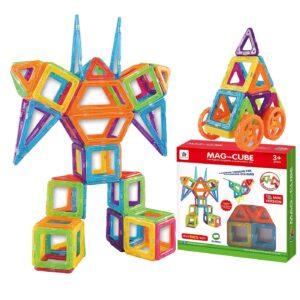 Μαγνητικά Τουβλάκια Μικρό σετ 20x20x6cm ToyMarkt 95445