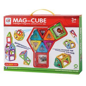 Μαγνητικά Τουβλάκια Μεσαίο σετ 36x26x6cm ToyMarkt 95446