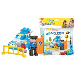 Τουβλάκια Αστυνομία 13 τεμ 19x22cm ToyMarkt 95455