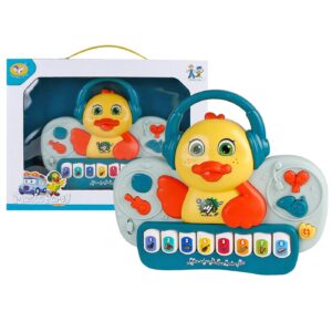 Πιανάκι Παπάκι με Ακουστικά 27x21x5cm ToyMarkt 96171