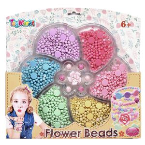 Σετ Χάντρες σε Καρτέλα-Λουλούδι 29x28x4cm ToyMarkt 971104