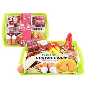 Happy Burger Δίσκος Σερβιρίσματος 19 τεμ 35x5x26cm ToyMarkt 971153