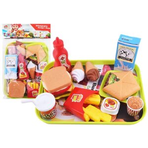 Happy Burger Δίσκος Σερβιρίσματος 24 τεμ 19x26cm ToyMarkt 971154