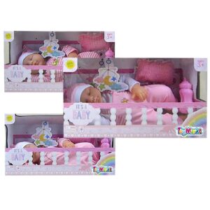 Ξαπλωμένο Μωράκι 35cm Μπαταρίας 36x20x12cm ToyMarkt 98213