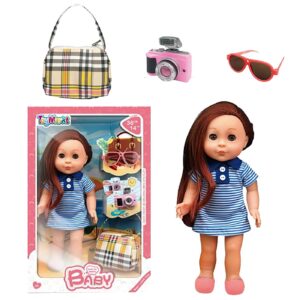 Κούκλα 30cm με Κάμερα Μπαταρίας 24x37x10cm ToyMarkt 98228