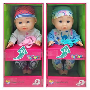 Μωρό 30cm Πυτζάμα με ήχο σε Κουτί 13x27x10cm ToyMarkt 98255