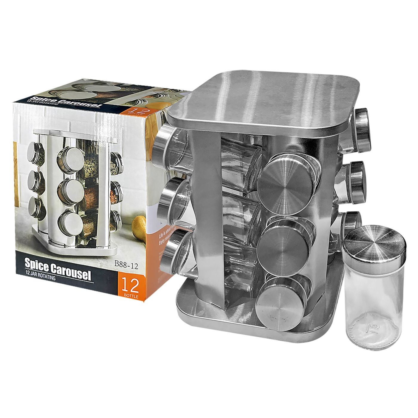 Μπαχαριέρα 12 Βάζα & Βάση Βάζα:9,5x4,5cm, Βάση: 22x16x16cm Homie 1001951 Μπαχαριέρα 12 Βάζα & Βάση Βάζα:9