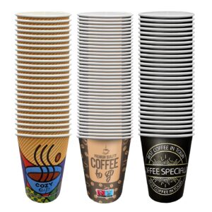 Ποτήρι Χάρτινο 8oz 50τεμ 9x8cm 240ml (8oz) Homie 1001968