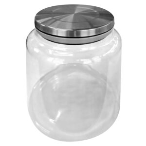Βάζο Borosilicate με Καπάκι Inox 11