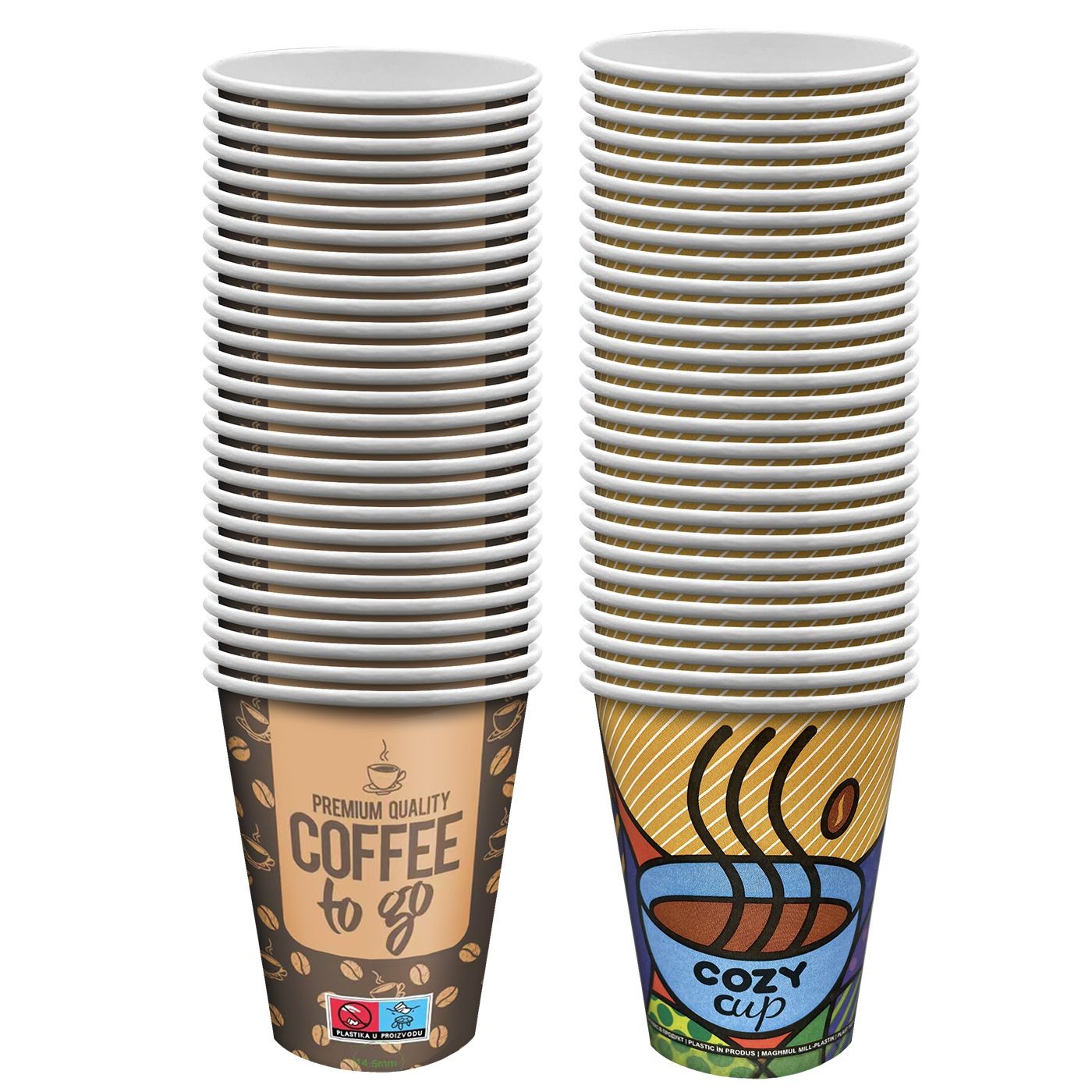 Ποτήρι Χάρτινο 12oz 50τεμ 11x9cm 400ml (12oz) Homie 1002106 Ποτήρι Χάρτινο 12oz 50τεμ 11x9cm 400ml (12oz) Homie 1002106