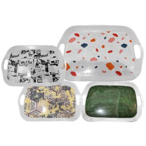 Δίσκος Σερβιρίσματος Πλαστικός 41x28cm Homie 1002145