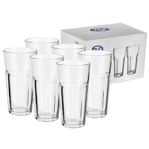 Ποτήρι Νερού Μεγάλο σετ=6τεμ 14x7cm  300mL Homie 100336