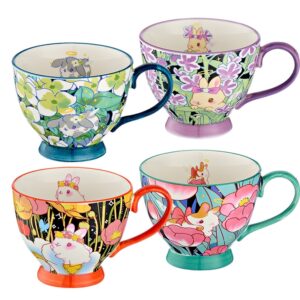 ΚΟΥΠΑ ΠΟΡΣΕΛΑΝΙΝΗ ΜΕ ΛΟΥΛΟΥΔΙΑ 4 ΣΧΕΔΙΩΝ Φ11x9cm