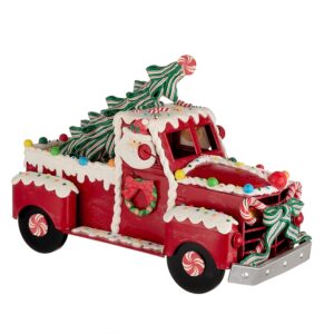 ΧΡΙΣΤΟΥΓΕΝΝΙΑΤΙΚΟ ΔΙΑΚΟΣΜΗΤΙΚΟ ΦΟΡΤΗΓΟ ΑΠΟ ΜΕΤΑΛΛΟ ΜΕ ΦΩΣ 46x22x35cm