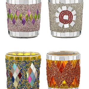 ΓΥΑΛΙΝΗ ΒΑΣΗ ΓΙΑ ΡΕΣΩ ΜΕ ΚΑΘΡΕΦΤΑΚΙΑ Φ5.5x5.5cm