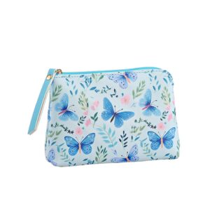 ΓΥΝΑΙΚΕΙΟ ΤΣΑΝΤΑΚΙ PVC ΜΕ ΠΕΤΑΛΟΥΔΕΣ 17x3x12cm