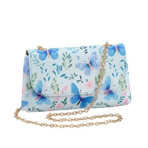 ΓΥΝΑΙΚΕΙΑ ΤΣΑΝΤΑ PVC ΜΕ ΧΡΥΣΗ ΑΛΥΣΙΔΑ & ΠΕΤΑΛΟΥΔΕΣ 19.5x3x11.5cm