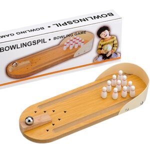 ΞΥΛΙΝΟ ΠΑΙΧΝΙΔΙ ΜΠΟΟΥΛΙΝΓΚ ΣΕ ΑΤΟΜΙΚΟ ΚΟΥΤΙ 10x30cm