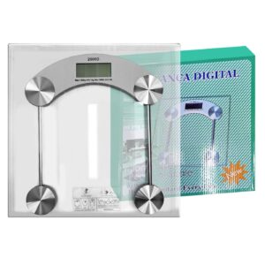 Ζυγαριά Σώματος Ψηφιακή Γυάλινη 30cm Homie 1011033