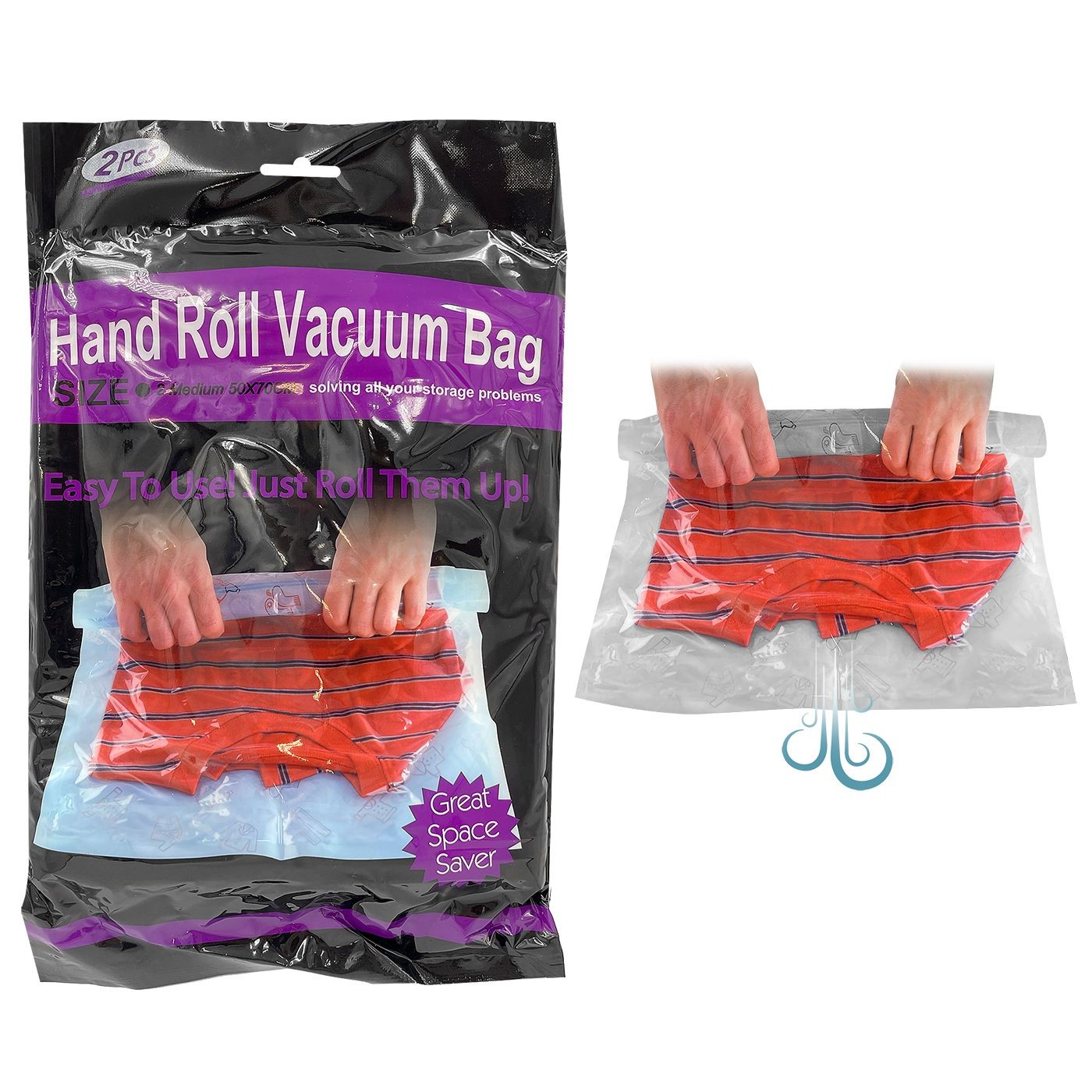 Αποθηκευτικοί Σάκοι Αφαίρεσης Αέρα 70x50cm Homie 1011059 Αποθηκευτικοί Σάκοι Αφαίρεσης Αέρα 70x50cm Homie 1011059