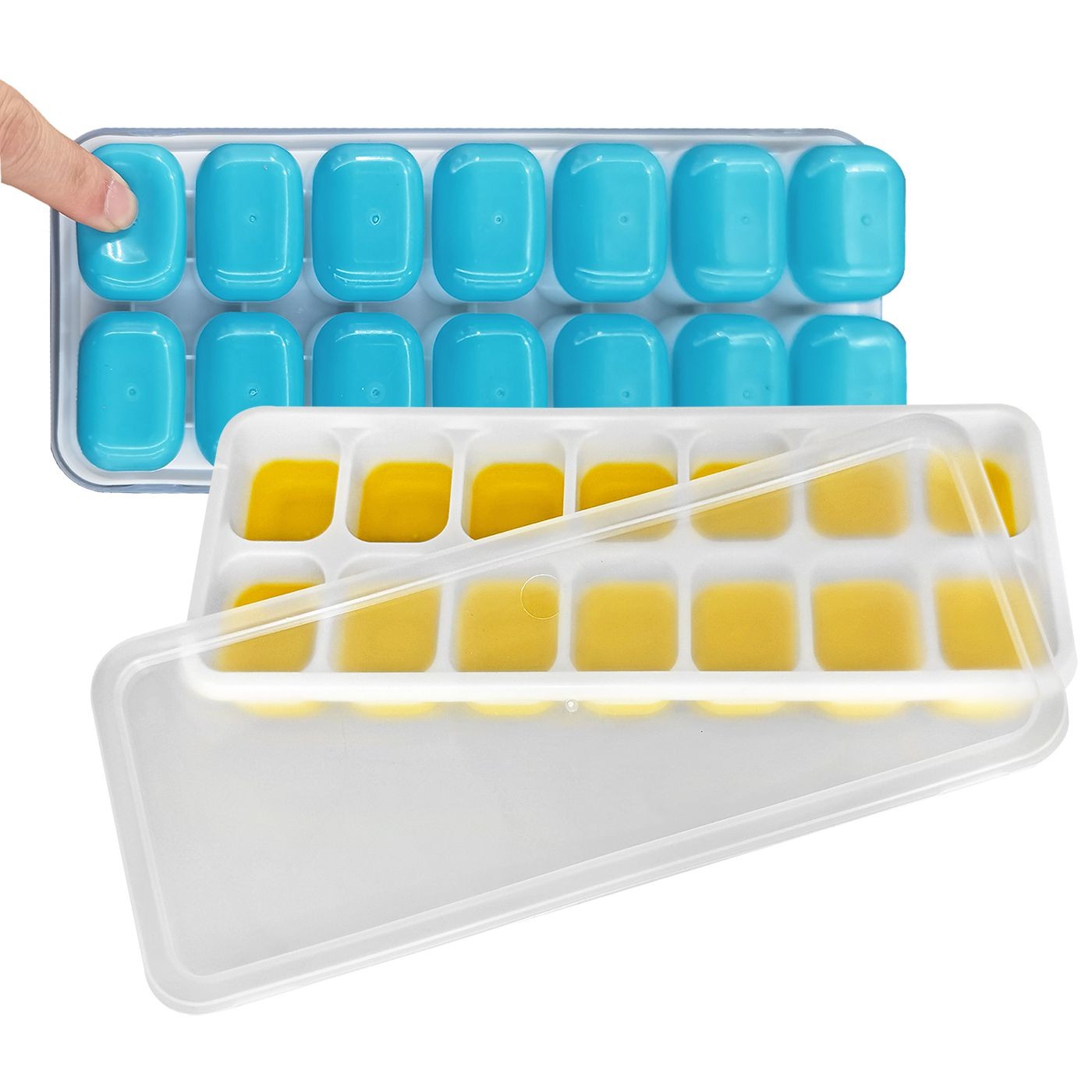 Παγοθήκη Σιλικόνης με Καπάκι 25x10x2,5cm Homie 1011062 Παγοθήκη Σιλικόνης με Καπάκι 25x10x2