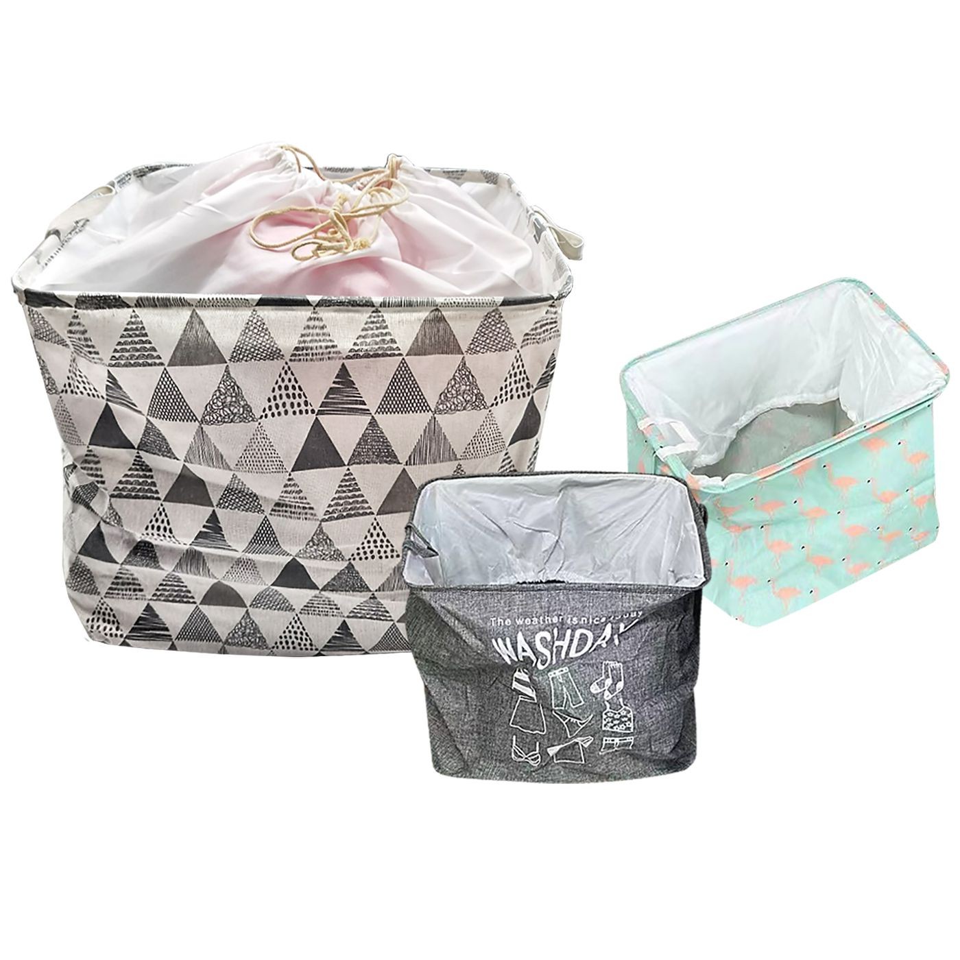 Καλάθι Άπλυτων Πτυσσόμενο 50x45x40cm 100L Homie 1011063 Καλάθι Άπλυτων Πτυσσόμενο 50x45x40cm 100L Homie 1011063