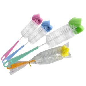 Βουρτσάκι Καθαρισμού Μπουκαλιών με Σφουγγαράκι 30cm Homie 1011102