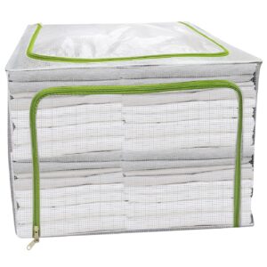 Κουτί Αποθήκευσης Διάφανο με Μεταλλικό Σκελετό 60x42x40cm Homie 1011127