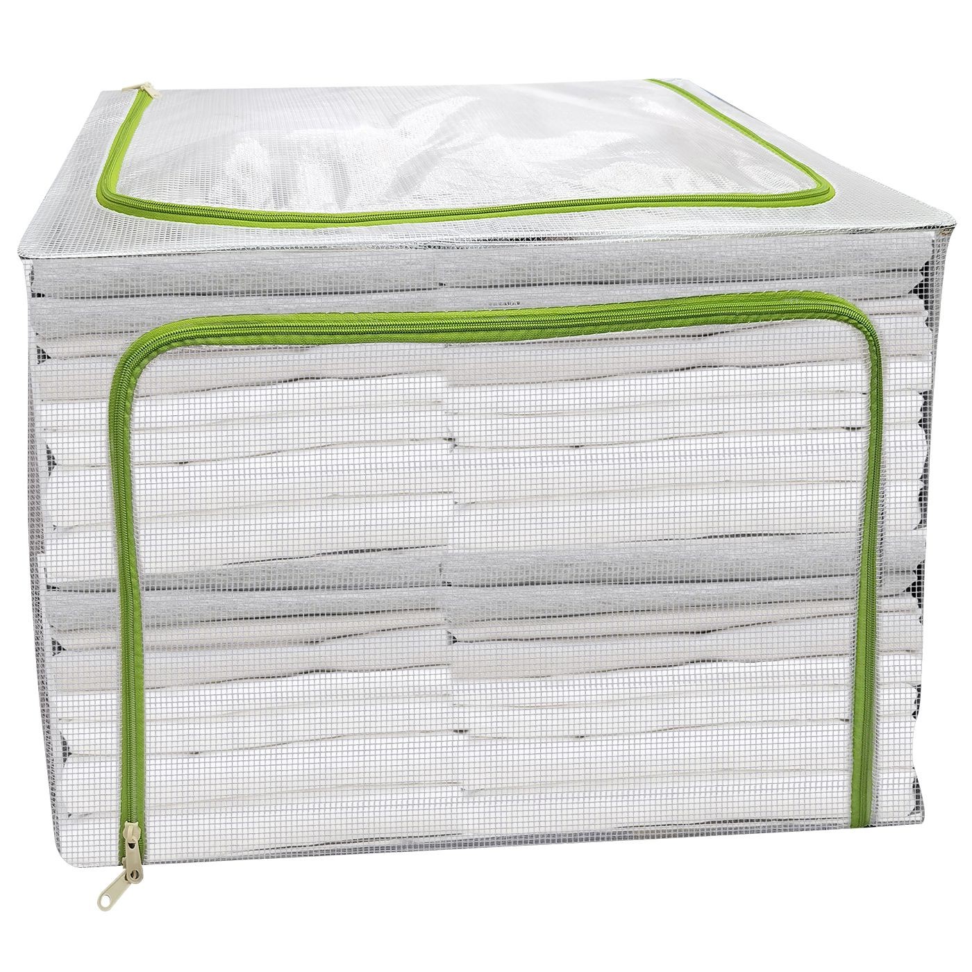 Κουτί Αποθήκευσης Διάφανο με Μεταλλικό Σκελετό 60x42x40cm Homie 1011127 Κουτί Αποθήκευσης Διάφανο με Μεταλλικό Σκελετό 60x42x40cm Homie 1011127