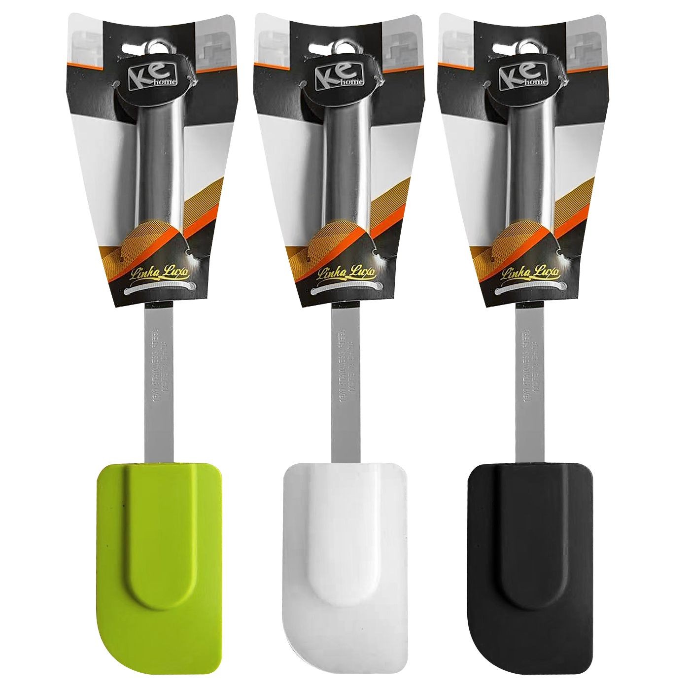 Σπάτουλα Σιλικόνης με Ανοξείδωτη Λαβή 28x5cm Homie 1011173 Σπάτουλα Σιλικόνης με Ανοξείδωτη Λαβή 28x5cm Homie 1011173