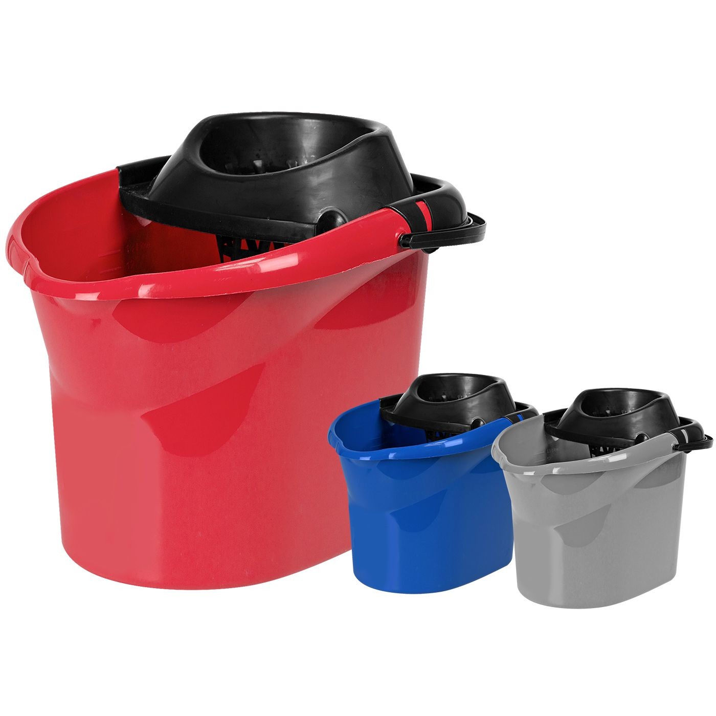 Κουβάς Σφουγγαρίσματος με Στίφτη 15lt Homie 101404 Κουβάς Σφουγγαρίσματος με Στίφτη 15lt Homie 101404