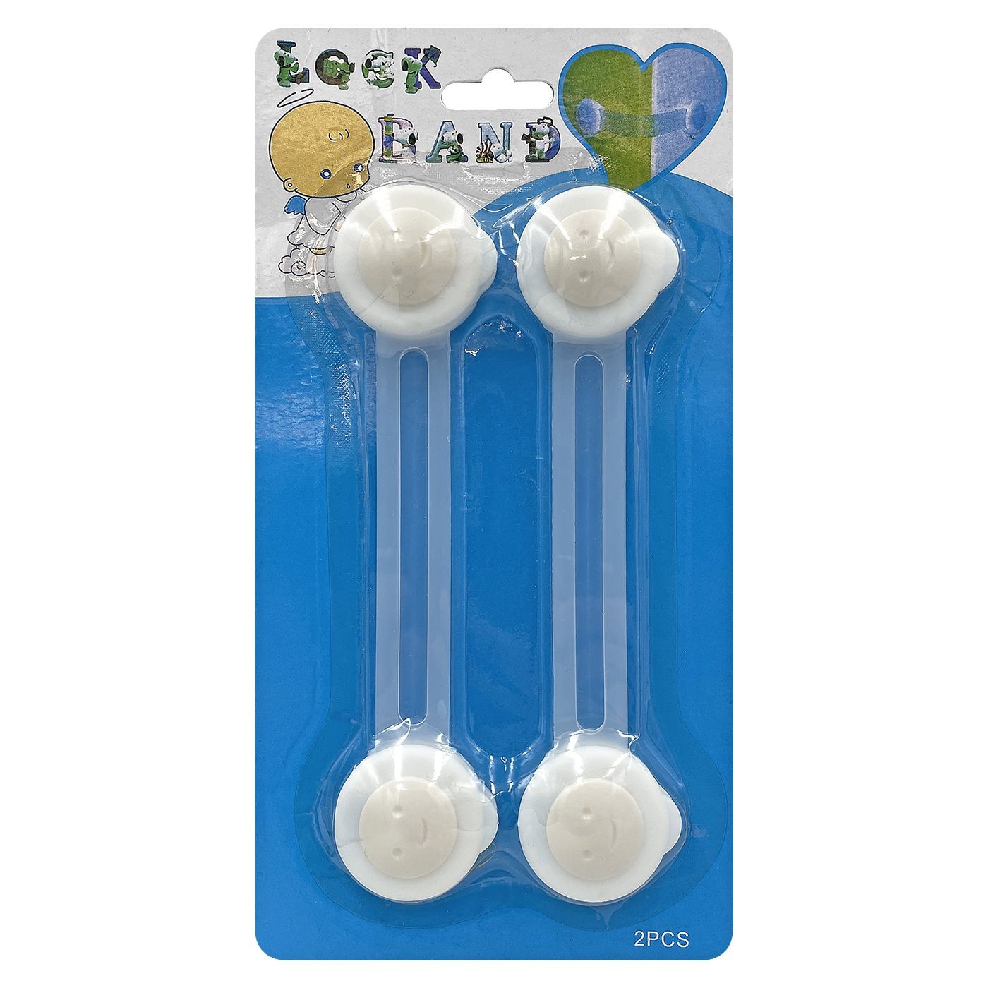 Προστατευτικά Ανοίγματος Ντουλαπιών Διαφανή 2τεμ Homie 101758 Προστατευτικά Ανοίγματος Ντουλαπιών Διαφανή 2τεμ Homie 101758