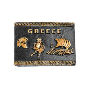 ΜΑΓΝΗΤΑΚΙ ΤΡΙΗΡΗΣ ΠΕΡΙΚΕΦΑΛΑΙΑ ''GREECE'' 7x5cm