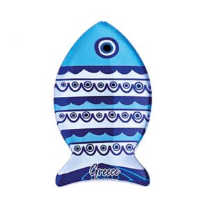 ΜΑΓΝΗΤΑΚΙ ΨΑΡΑΚΙ ΣΙΕΛ ΜΕ ΡΙΓΕΣ ''GREECE'' 4x7cm