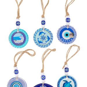 ΚΡΕΜΑΣΤΑ 6 ΣΧΕΔΙΩΝ ΜΕ ΜΑΤΑΚΙΑ ''GREECE'' Φ6x18cm