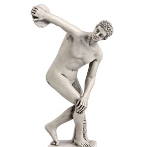 ΑΓΑΛΜΑΤΙΔΙΟ ΔΙΣΚΟΒΟΛΟΣ ΛΕΥΚΟ 14cm