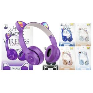 Ακουστικά Bluetooth & led με Αυτάκια  Homie 108484