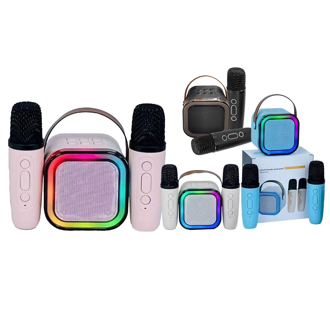 Καραόκε Σύστημα Ηχείο με 2 Μικρόφωνα Ηχείο: 8,5x8,5x6,5cm Μικρόφωνα: 13,5x3,5cm Homie 108501 Καραόκε Σύστημα Ηχείο με 2 Μικρόφωνα Ηχείο: 8