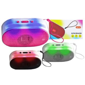 Ηχείο Bluetooth Οβάλ με φως 14