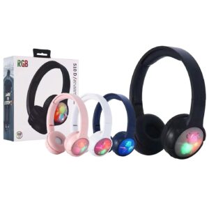 Ακουστικά Bluetooth RGB  Homie 108506