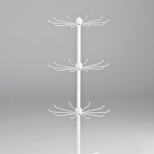 ΣΤΑΝΤ ΠΑΡΟΥΣΙΑΣΗΣ ΠΡΟΪΟΝΤΩΝ 3 ΕΠΙΠΕΔΩΝ 30 ΘΕΣΕΩΝ ΛΕΥΚΟ Φ30 ΥΨΟΣ 73cm