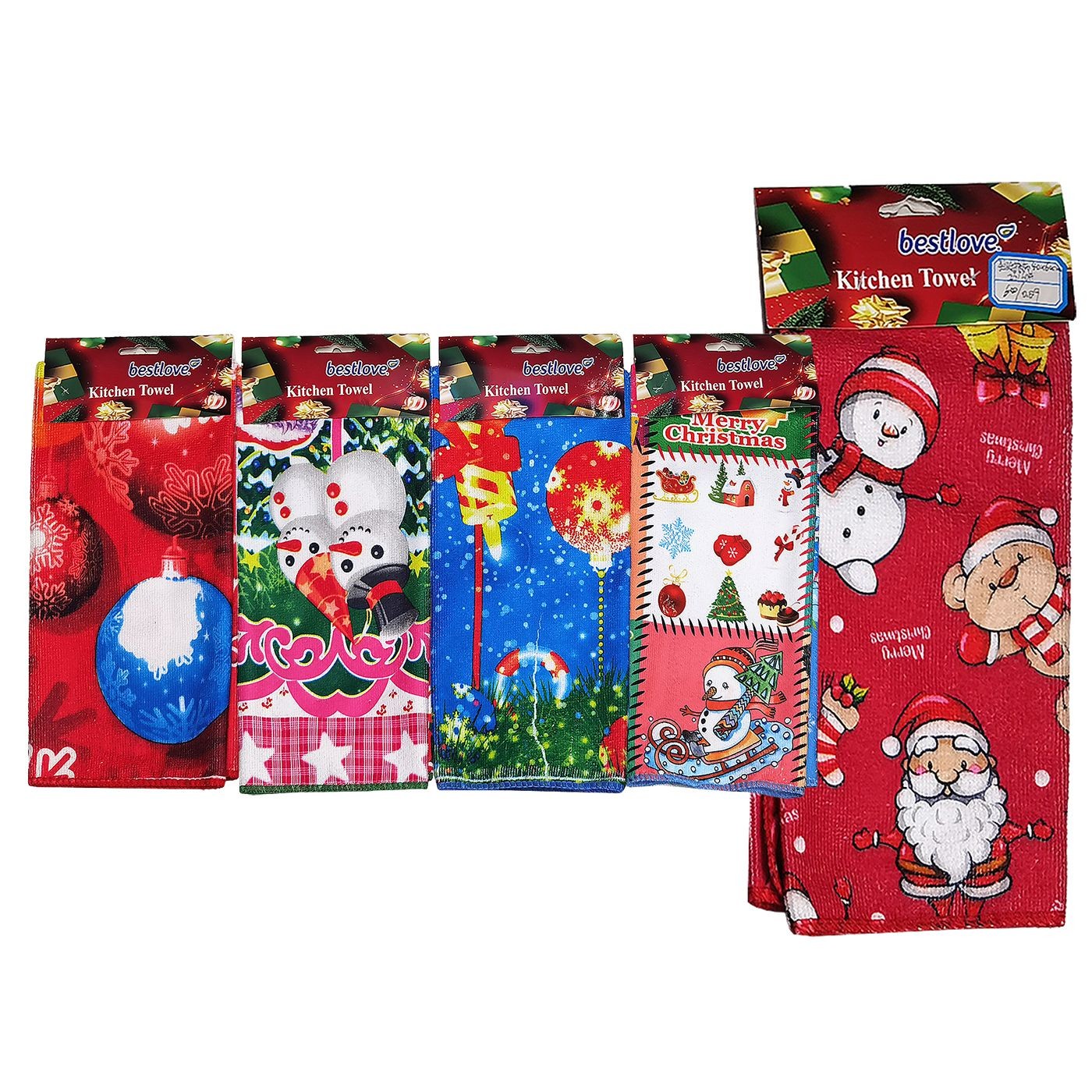 Πετσέτα Κουζίνας Xmas 60x40cm Xmasfest 1131378 Πετσέτα Κουζίνας Xmas 60x40cm Xmasfest 1131378