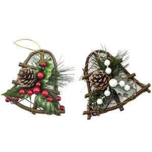 Καμπάνα Διακοσμητική Μικρή 15cm Xmasfest 1131757