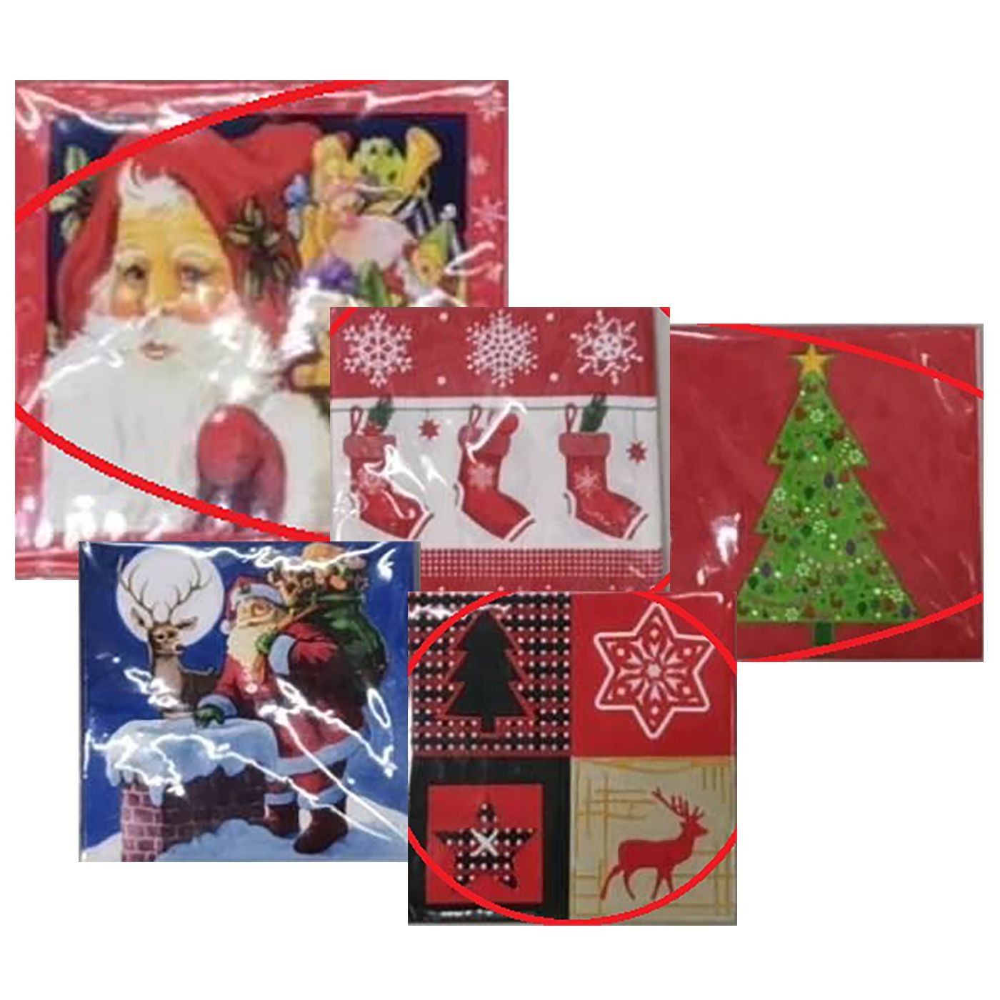 Χαρτοπετσέτες Xmas πακ=20τεμ 33x33cm Xmasfest 1131779 Χαρτοπετσέτες Xmas πακ=20τεμ 33x33cm Xmasfest 1131779