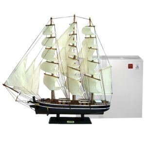 Καράβι Ξύλινο Μεγάλο 72x68x12cm Xmasfest 1131896