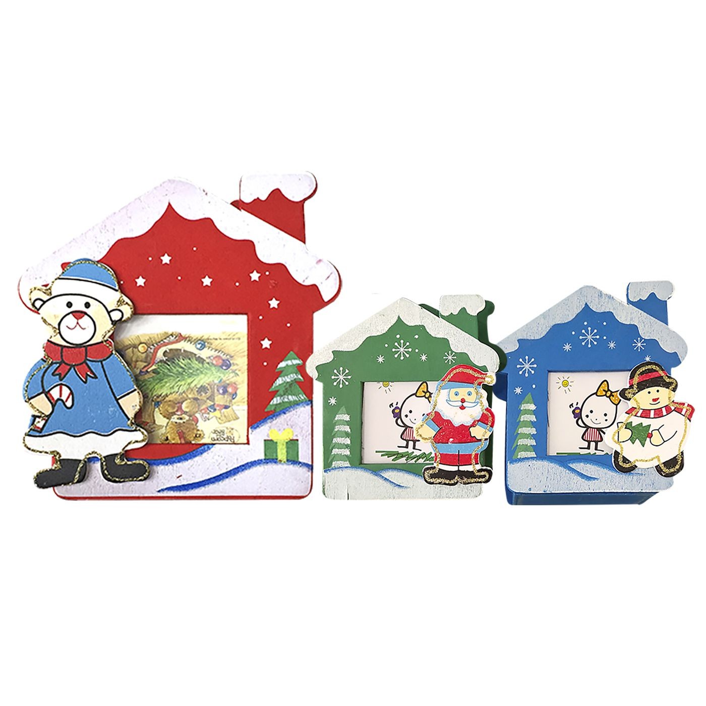 Σπιτάκι με Καμινάδα για Φωτογραφία 11x11x5cm Xmasfest 1132697 Σπιτάκι με Καμινάδα για Φωτογραφία 11x11x5cm Xmasfest 1132697