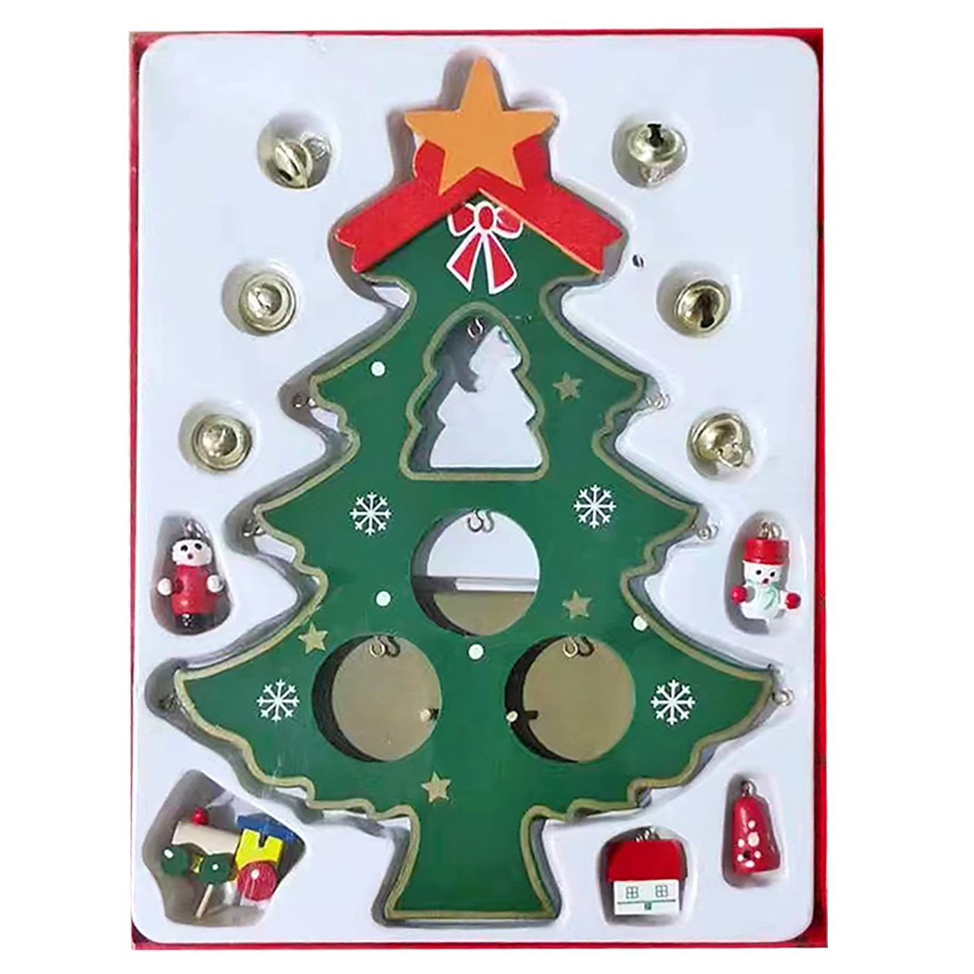 Δέντρο-Ξύλινα Στολίδια σετ=12 τεμ 22x18cm Xmasfest 1132698 Δέντρο-Ξύλινα Στολίδια σετ=12 τεμ 22x18cm Xmasfest 1132698